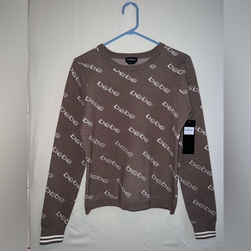 Brand New Bebe Graphic Sweater